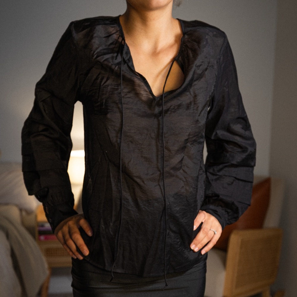 NWT EXPRESS Sheer Blouse